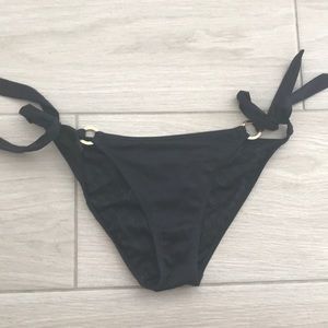 Black bikini bottoms